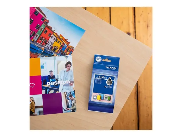 Brother LC528BK - Svart original pute pakke blekkpatron