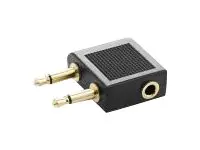 Jabra Flight - Lydadapter for fly monominijakk hann til mini-phone...