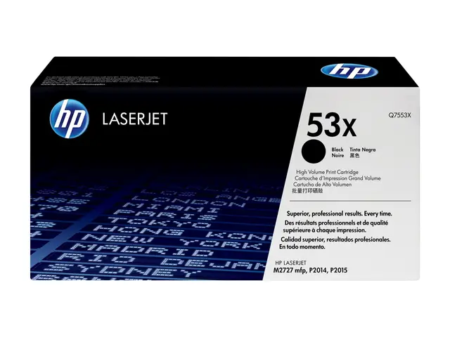 HP 53X - Høy ytelse - svart - original - LaserJet - tonerpatron (Q...