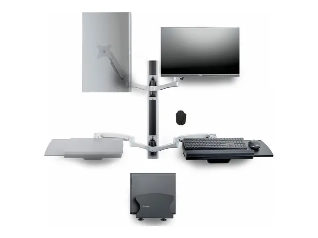 Startech Wall Mount Workstation, VESA For 32" Monitors (22lb/10kg)...