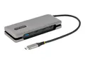 StarTech.com 4-Port USB-C Hub, 1x USB-A and 3x USB-C Ports, USB 3.1 10Gbps, Bus Powered, USB Type C Hub with 9.8in (25cm) Wrap-Around Cable, Portable USB-C to USB-A Hub USB Expansion Hub (HB31CM1A3CB) - hub - 4 porter
