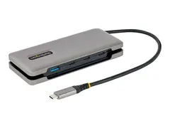 StarTech.com 4-Port USB-C Hub, 1x USB-A and 3x USB-C Ports, USB 3.1 10Gbps, Bus Powered, USB Type C Hub with 9.8in (25cm) Wrap-Around Cable, Portable USB-C to USB-A Hub USB Expansion Hub (HB31CM1A3CB) - hub - 4 porter