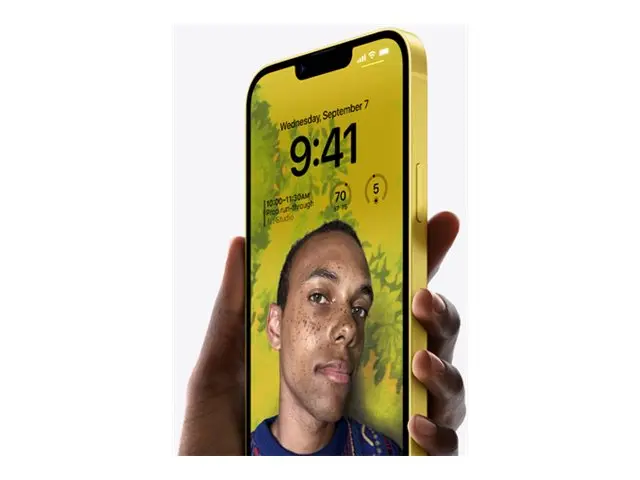 2nd-A iPhone 14 128GB Yellow A-grade | Brukt 2 års garanti Grade A...
