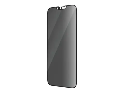 PanzerGlass - Skjermbeskyttelse for mobiltelefon ultrabred passform - glass - med personvernsfilter - rammefarge svart - for Apple iPhone 13 Pro Max, 14 Plus