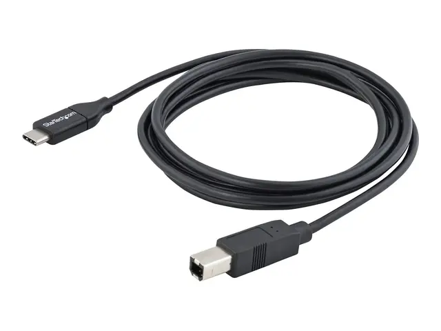 StarTech.com 2m 6ft USB C to B Cable - 2.0 Type Printer M/M Type-C...