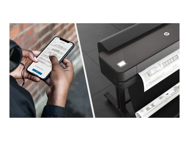 HP DesignJet T650 - 24" storformatsskriver farge ink-jet Rull A1 6...