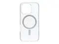 OtterBox Symmetry Series - Baksidedeksel for mobiltelefon MagSafe-samsvar - polykarbonatlag, termoplastisk elastomer (TPE) - blank - for Apple iPhone 16 Pro