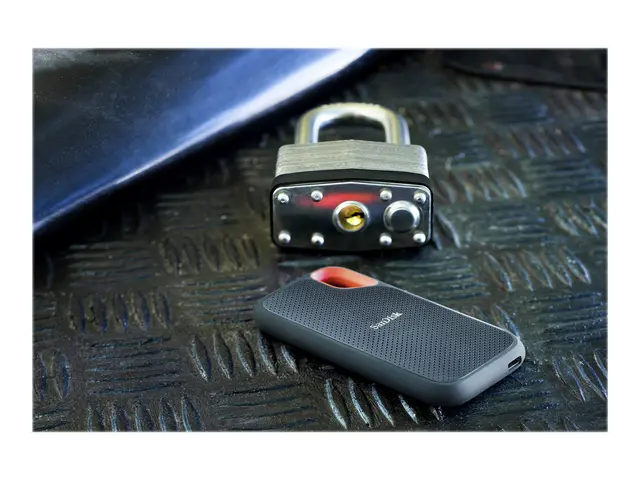 SanDisk Extreme Portable - SSD kryptert 2 TB ekstern (bærbar) USB ...