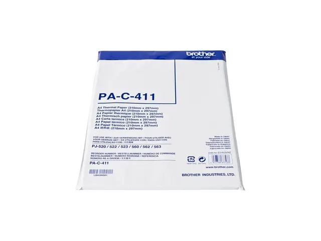Brother - A4 (210 x 297 mm) 100 ark termisk papir - for PocketJet ...