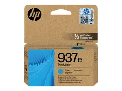 HP 937e EvoMore - Cyan - original - blekkpatron for Officejet Pro 9110b