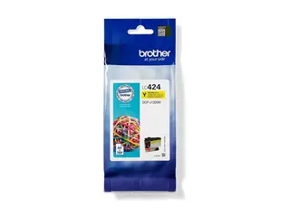 Brother LC424Y - Gul - original - blekkpatron for Brother DCP-J1200W