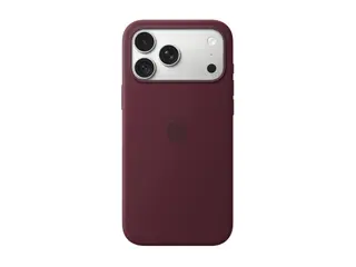 Apple - Beskyttende deksel for mobiltelefon MagSafe-samsvar - silikon - burgunder - for iPhone 18 Pro Max