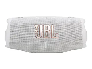 JBL Charge 6 - Høyttaler - for bærbar bruk trådløs - Bluetooth - Appstyrt - 40 watt - toveis - hvit