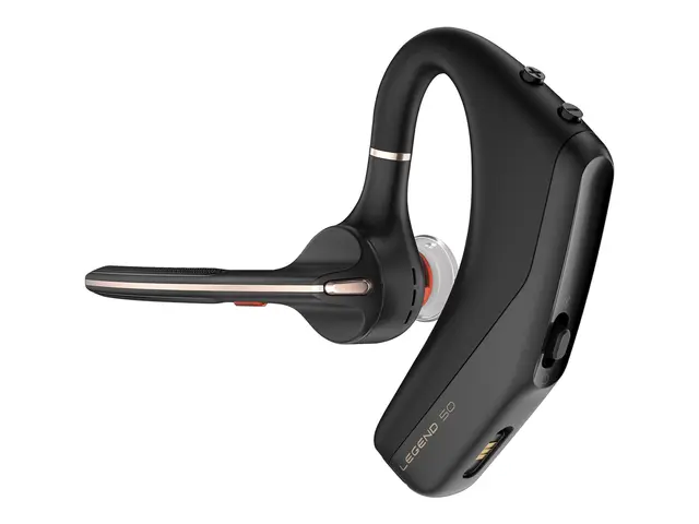 Poly Voyager Legend 50 - Hodesett i øret Bluetooth trådløs svart
