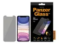 PanzerGlass - Skjermbeskyttelse for mobiltelefon glass - med personvernsfilter - for Apple iPhone 11, XR