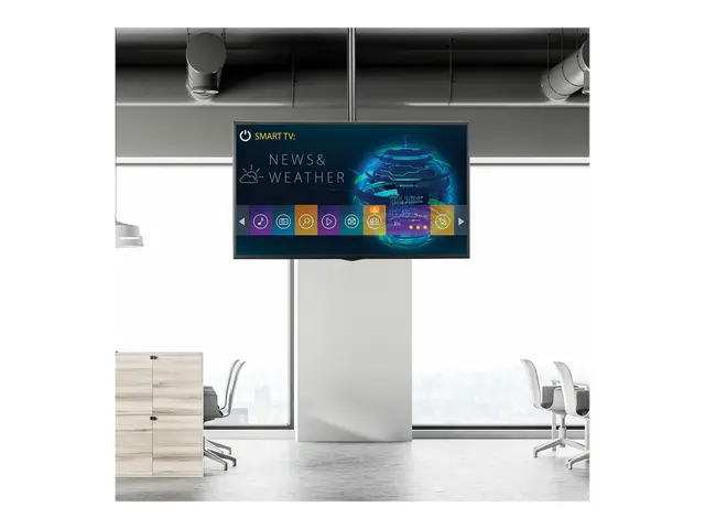 Startech Ceiling TV Mount - 8.2' to 9.8' Long Pole Full Motion Sup...