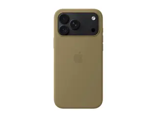 Apple - Beskyttende deksel for mobiltelefon MagSafe-samsvar - silikon - oliven - for iPhone 18 Pro Max