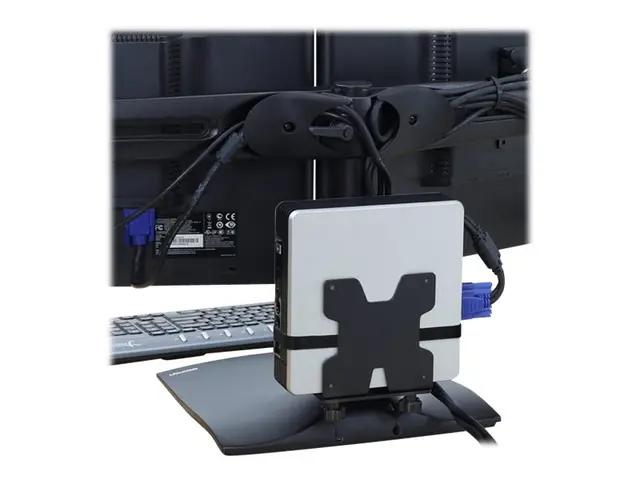 Ergotron - Mini PC-montering monterbar under skrivebord, stangmont...