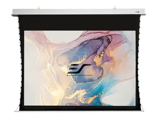 Elite Screens Evanesce Tension B Series ETB110HW2-E8 Projeksjonsskjerm - takmonterbar, monterbar i tak - motorisert - 110 V - 110&quot; (279 cm) - 16:9 - CineWhite - hvit