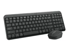 Logitech Wireless Desktop MK250 - Tastatur- og mussett trådløs - Bluetooth LE
