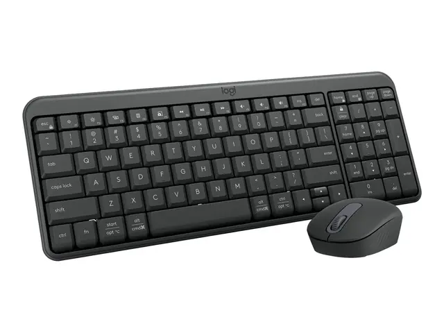 Logitech Wireless Desktop MK250 - Tastatur- og mussett trådløs - Bluetooth LE 