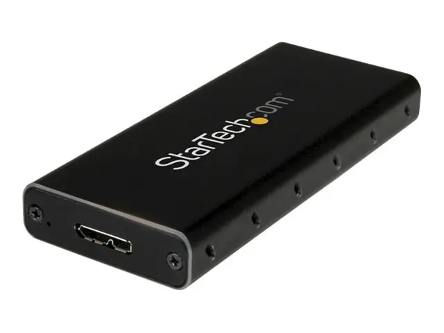 StarTech.com M.2 SSD Enclosure for M.2 SATA SSDs - USB 3.1 (10Gbps...