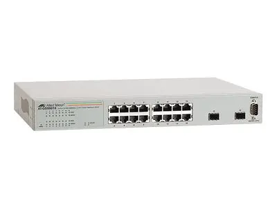 Allied Telesis AT GS950/16 WebSmart Switch - Switch - Styrt - 16 x...
