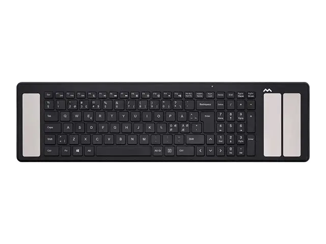 Mousetrapper - Tastatur Bluetooth 5.0 QWERTY Nordisk