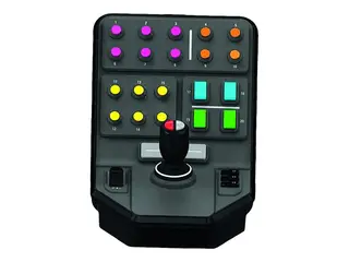 Logitech Heavy Equipment Side Panel Kontroller for flyvningssimulator - kablet - for PC