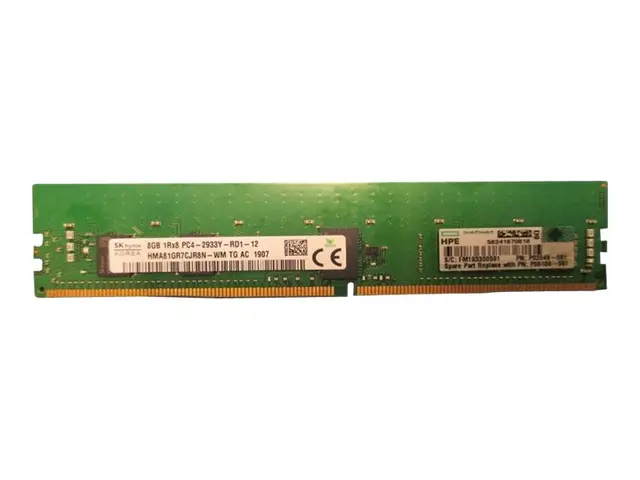 HPE SmartMemory - DDR4 modul 8 GB DIMM 288-pin 2933 MHz / PC4-2340...