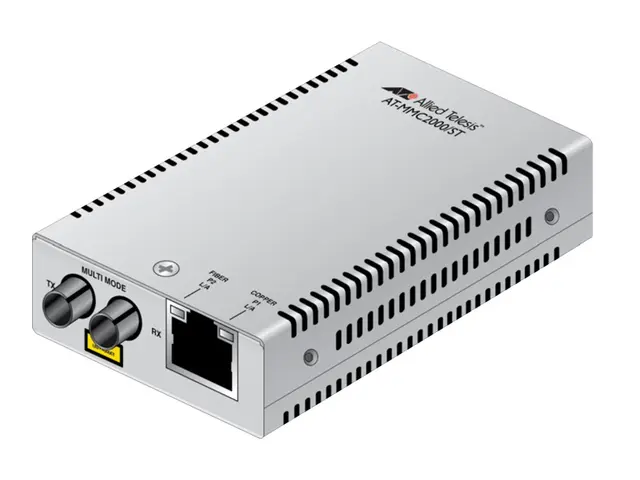 Allied Telesis AT MMC2000/ST - Fibermedieomformer 1GbE 1000Base-T,...