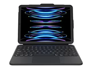 Deqster Prime - Tastatur og folioveske (keyboard) med styrepute - USB-C svart boks