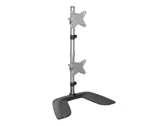 STARTECH.COM Vertical Dual-Monitor Stand - Aluminum
