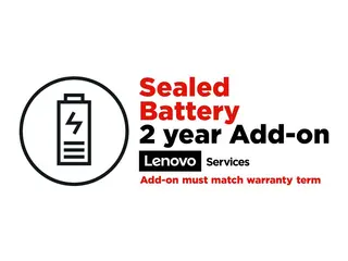 Lenovo Sealed Battery Add On - Batteriutskiftning (for notebook'er) 2 år - for K14 Gen 1; ThinkBook 14 G5 IRL; 14 G6 ABP; 16 G6 ABP; ThinkCentre neo 30a 22