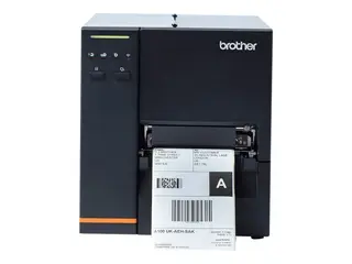 Brother TJ-4120TN - Etikettskriver - direktetermisk / termisk overføring Rull (12 cm) - 300 dpi - inntil 178 mm/sek - LAN, seriell, USB-vert, USB 2.0