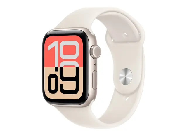 Apple Watch SE 3 (GPS + Cellular) - 44 mm stjernelysaluminium smar...