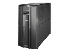 APC Smart-UPS SMT3000IC - UPS - AC 220/230/240 V 2700 watt - 3000 VA - RS-232, USB - utgangskontakter: 9 - svart - med APC SmartConnect