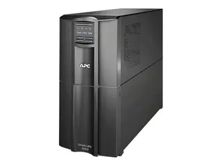APC Smart-UPS SMT3000IC - UPS - AC 220/230/240 V 2700 watt - 3000 VA - RS-232, USB - utgangskontakter: 9 - svart - med APC SmartConnect