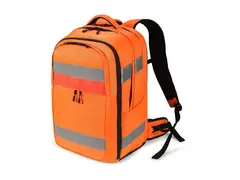 DICOTA Hi-Vis V2 - Ryggsekk - 32-38 liter polyester, termoplast-polyuretan (TPU) - oransje