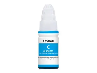Canon GI 490 C - 70 ml - cyan - original - blekkrefill - for PIXMA...