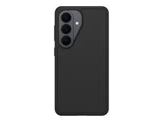 OtterBox Symmetry Series - Baksidedeksel for mobiltelefon polykarbonatlag, syntetisk gummi - svart - for Samsung Galaxy S26