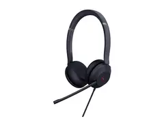 Yealink UH37 Dual - Hodesett - on-ear kablet - USB - lydisolerende - svart - Optimert for UC
