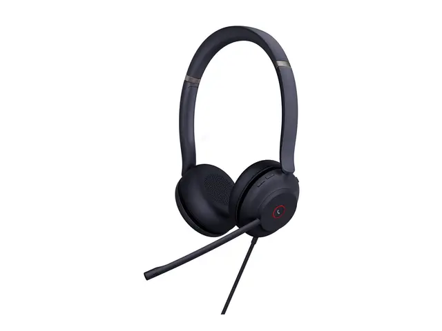 Yealink UH37 Dual - Hodesett on-ear kablet USB lydisolerende svart...