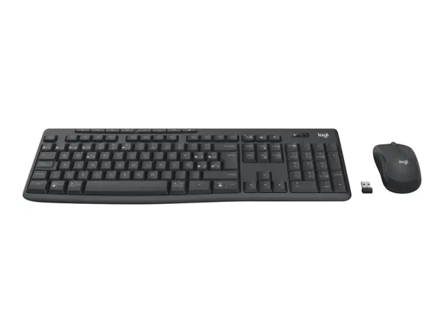 Logitech MK370 Combo for Business - Tastatur- og mussett trådløs B...