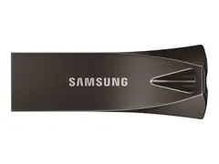 Samsung BAR Plus MUF-64BE4 - USB-flashstasjon 64 GB - USB 3.1 Gen 1 - titangrå