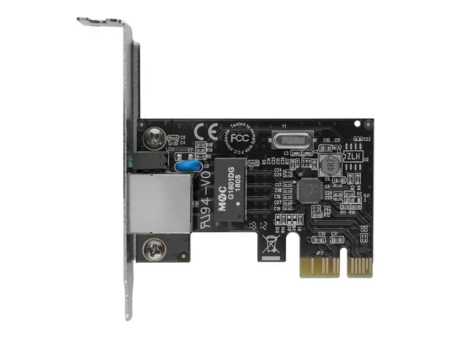 StarTech.com 1 Port PCIe Network Card - Low Profile - RJ45 Port - ...