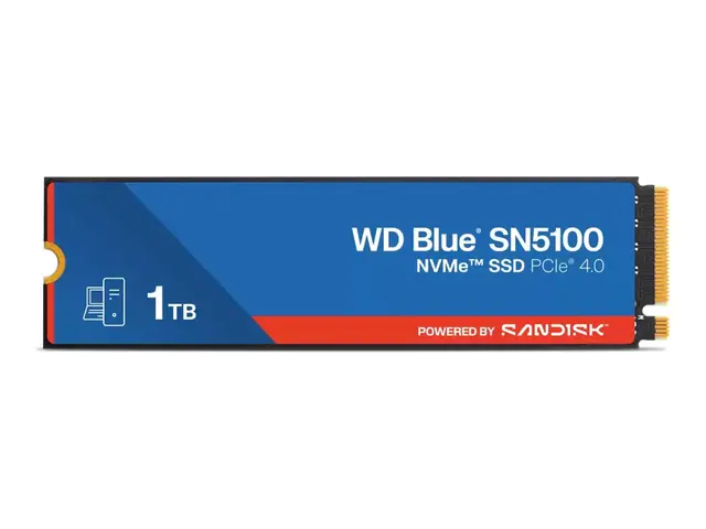 WD Blue SN5100 - SSD 1 TB intern M.2 2280 PCIe 4.0 (NVMe)