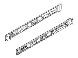 Dell - LCD-fas - kundeinstallasjon - 1U - Arve garantien til Dell-systemet eller 1 års maskinvaregaranti for PowerEdge R250, R350, R450, R640, R650, R650xs, R660, R660xs