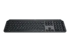 Logitech MX Keys S - Tastatur - bakbelysning trådløs - Bluetooth LE - QWERTY - Spansk - tastsvitsj: Scissor-Key - grafitt