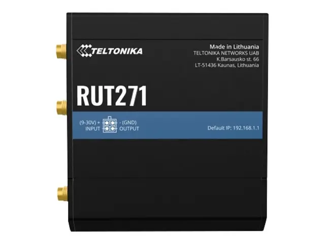 Teltonika RUT271 - Trådløs ruter maske WWAN 2-port svitsj 5G, LTE ...